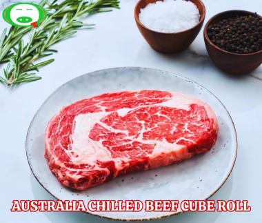 Đầu Thăn Ngoại Bò Úc Tươi (Australia Chilled Beef Cube Roll) - 1Kg