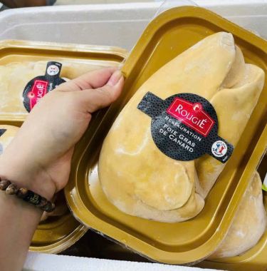 Gan Ngỗng Pháp Nguyên Miếng 500g - 600g - Foie Gras