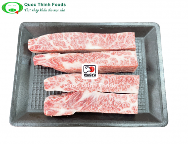 Thịt Dẻ Sườn Bò Wagyu Nhật A5 ( Wagyu A5 Beef - Chuck Rib) - 1 kg