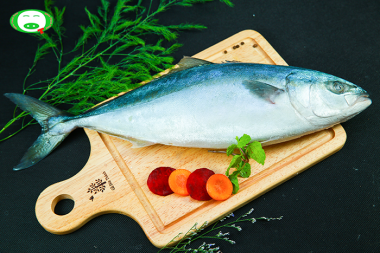 Cá Cam Nhật nguyên con - Whole Japanese yellowtail - 1kg