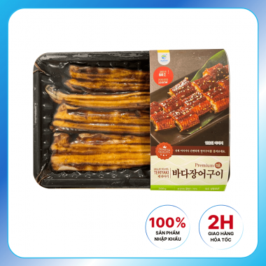 Lươn Biển Nướng Sốt Teriyaki Vị Đậm Đà Không Cay Eunha Hàn Quốc - Khay 200gram