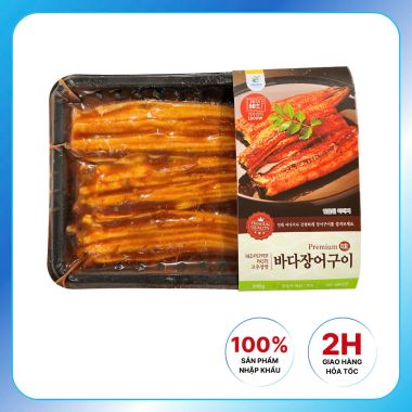 Lươn Biển Nướng Sốt Vị Tiêu Đỏ Eunha Hàn Quốc - Khay 200Gr