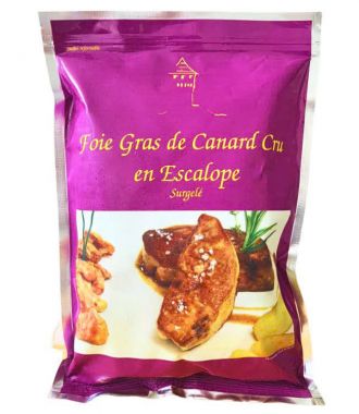 Gan Ngỗng Pháp De Carnard Cru en Escalope - túi 1 kg